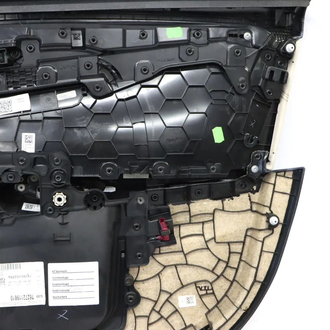 Türkarte BMW G30 G31 vorne links Türverkleidung Leder Weiß für mit Teilenummer 7478331 Türkarte BMW G30 G31 vorne links Türverkleidung Leder Weiß - SKU 7478331 - Teilenummer 7478331