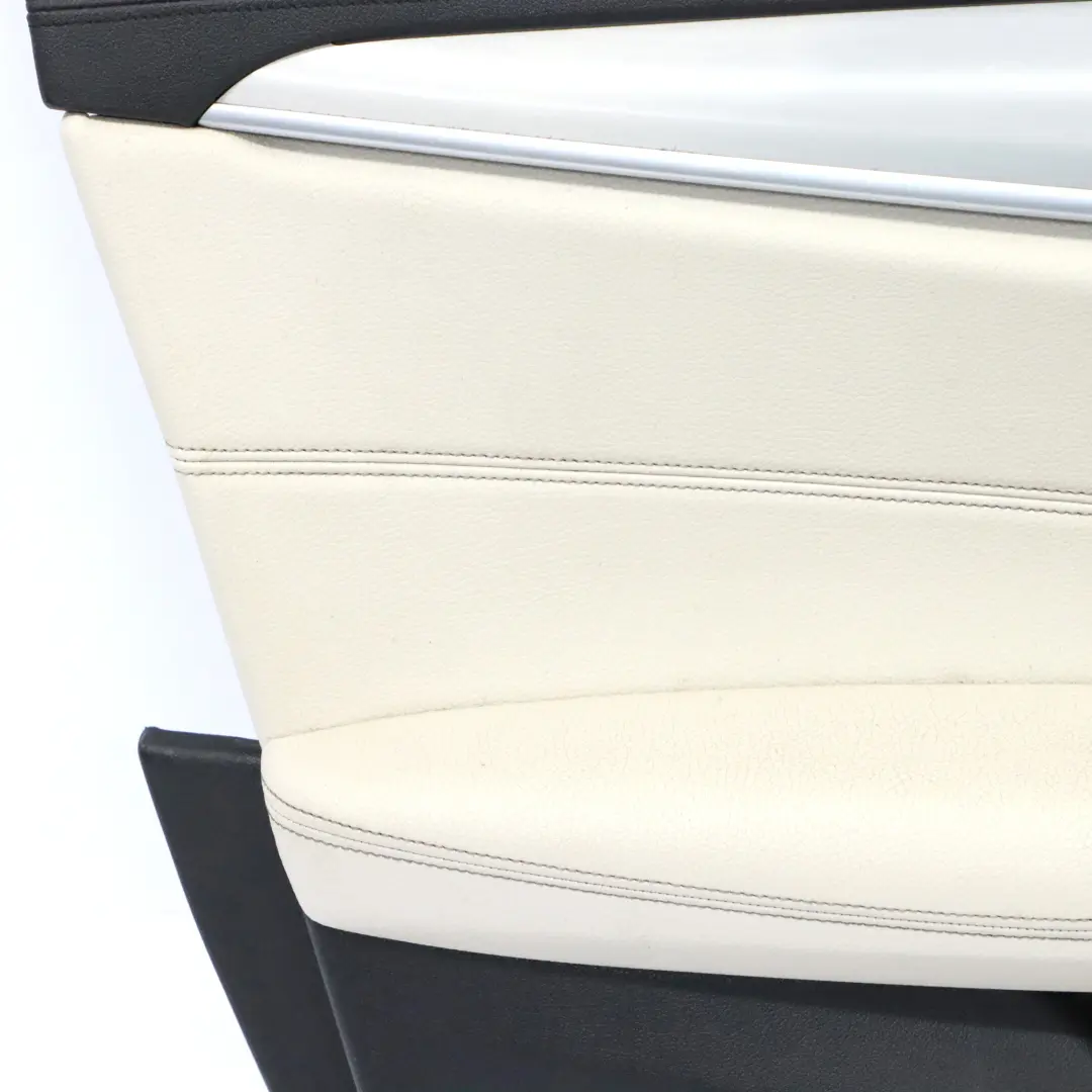  Scheda Porta BMW G30 G31 Anteriore Sinistra Rivestimento Pelle Bianco - SKU 7478331 - Numero di parte 7478331