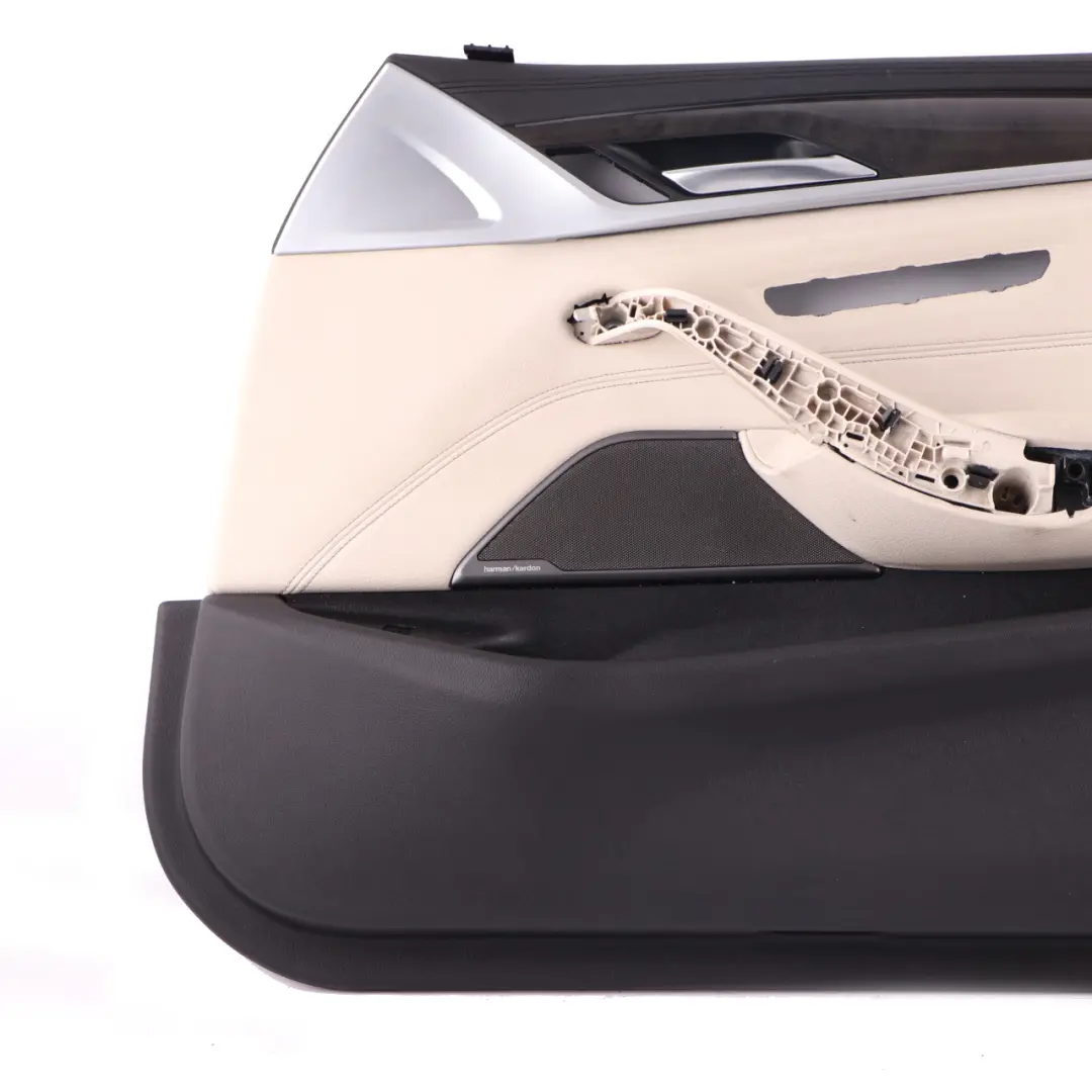  Door Card BMW G30 G31 Front Right O/S Door Lining HiFi Trim Leather White - SKU 7478332-1 - Part number 7478332
