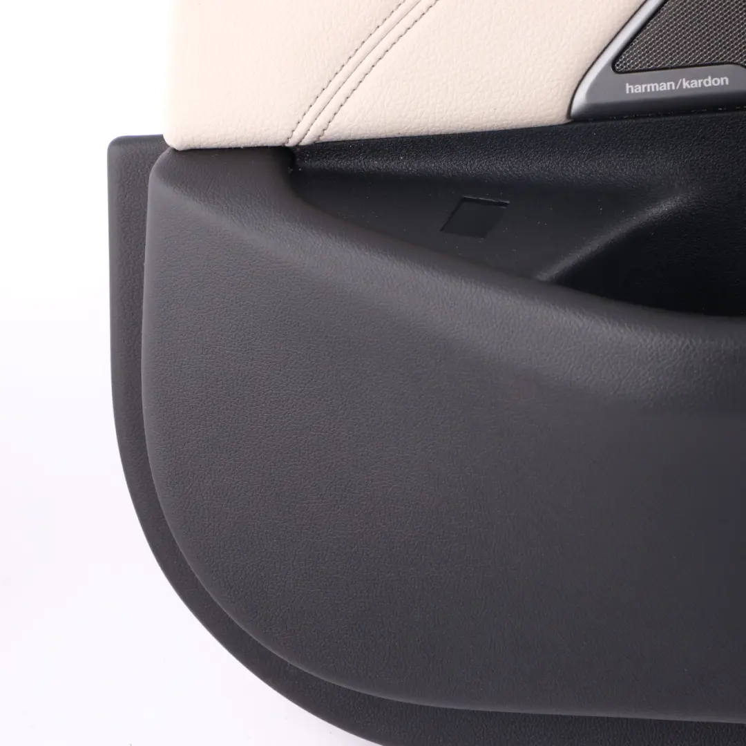  Door Card BMW G30 G31 Front Right O/S Door Lining HiFi Trim Leather White - SKU 7478332-1 - Part number 7478332