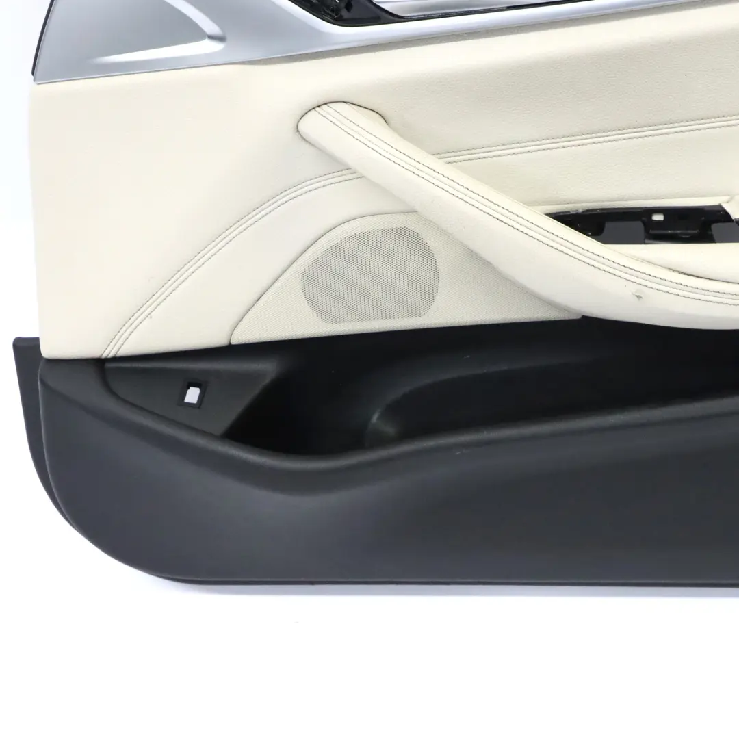  Door Card BMW G30 G31 Front Right O/S Door Lining Trim Leather White - SKU 7478332 - Part number 7478332