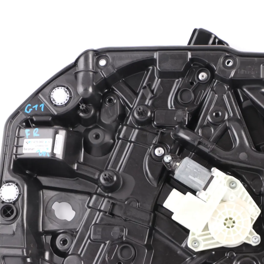 BMW G11 Window Lifter Regulator Carrier Front Door Right O/S Panel - SKU 7479060 - Part number 7479060