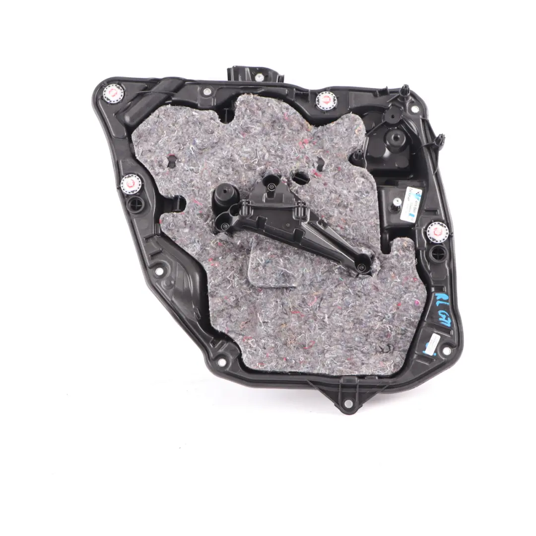 Window Lifter Regulator Carrier Rear Door Left N/S Panel to BMW G11 with Part number 7479065 BMW G11 Window Lifter Regulator Carrier Rear Door Left N/S Panel - SKU 7479065 - Part number 7479065