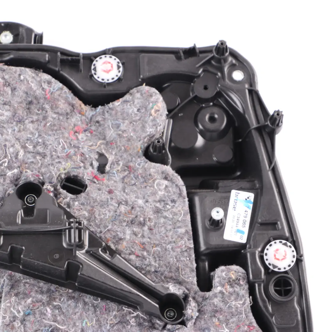 BMW G11 Window Lifter Regulator Carrier Rear Door Left N/S Panel - SKU 7479065 - Part number 7479065