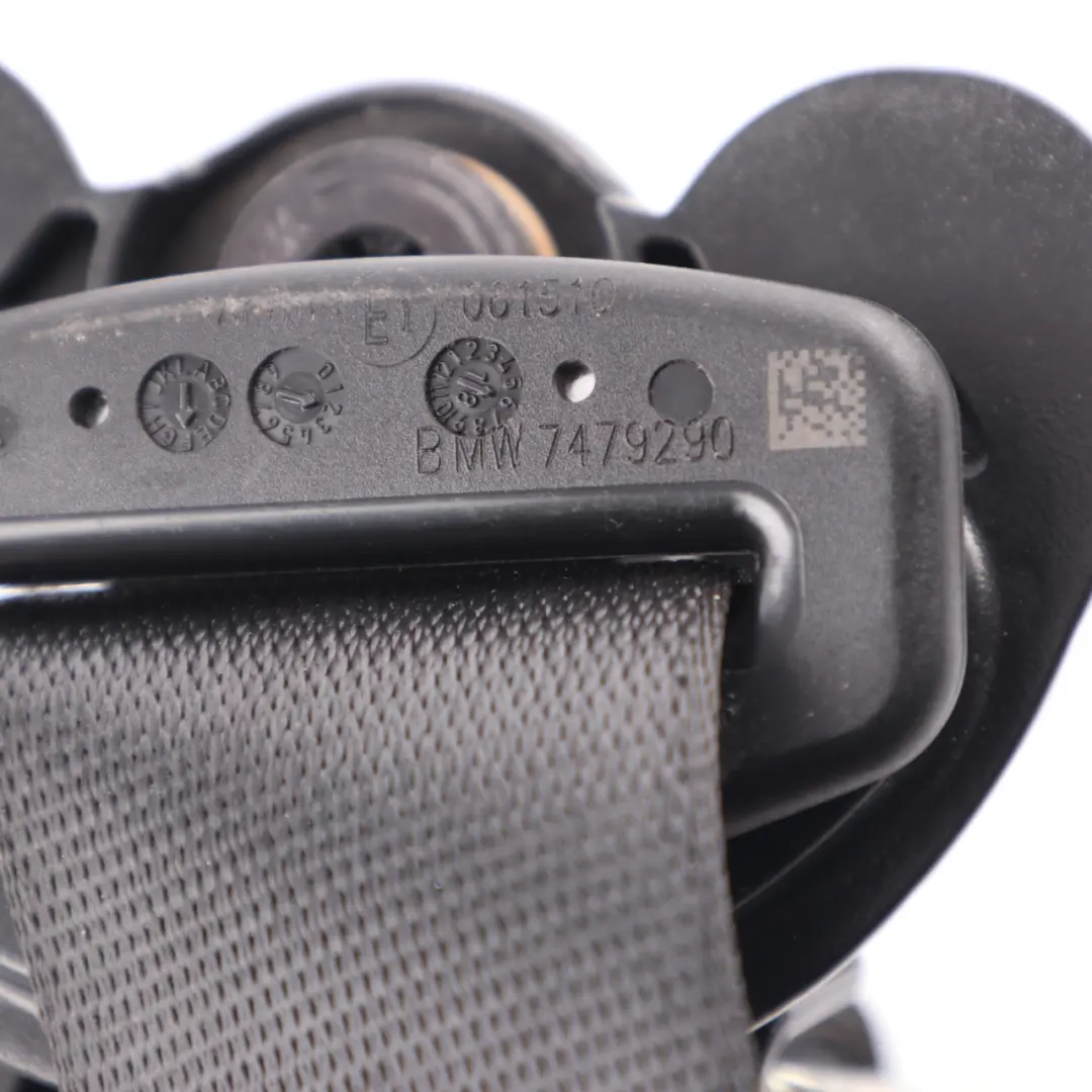 Mini Countryman F60 Ceinture sécurité supérieure arrière centrale noire - SKU 7479290 - Numéro de pièce 7479290