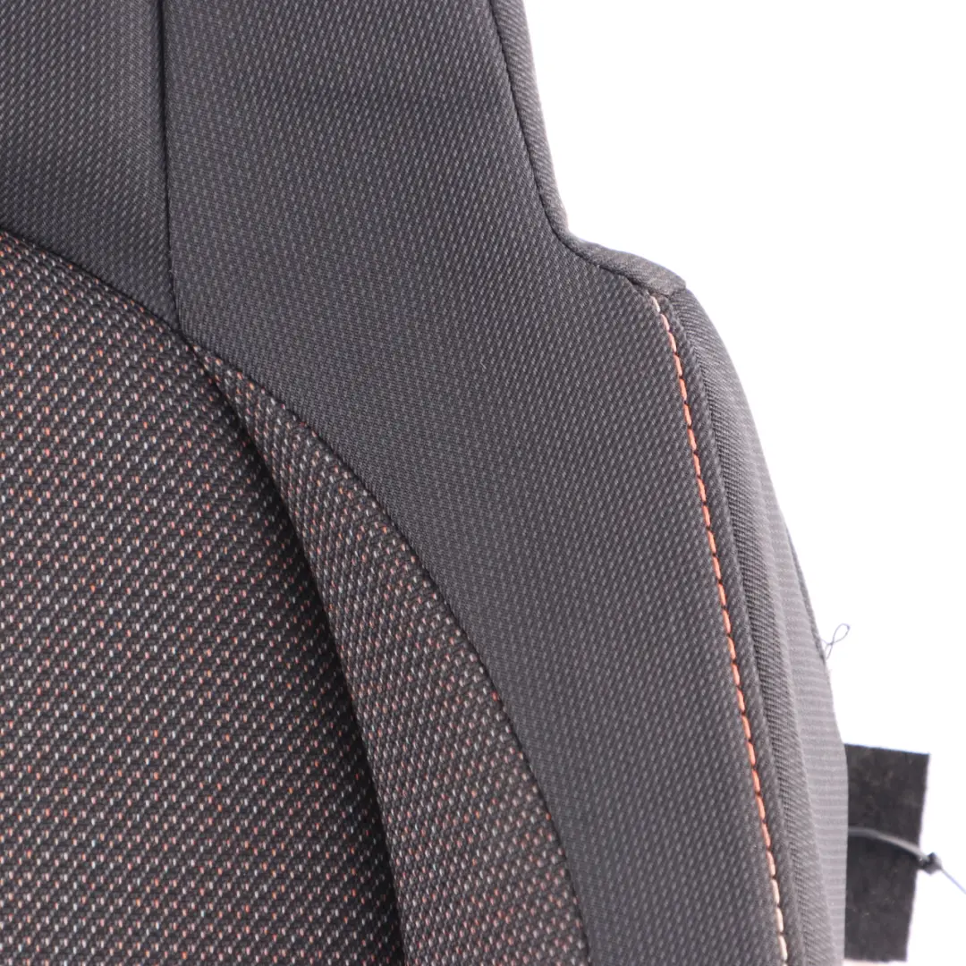 Front Left Right N/O/S Cloth Fabric Firework Carbon Black to Mini F60 Seat Cover with Part number 7481741 Mini F60 Seat Cover Front Left Right N/O/S Cloth Fabric Firework Carbon Black - SKU 7481741 - Part number 7481741