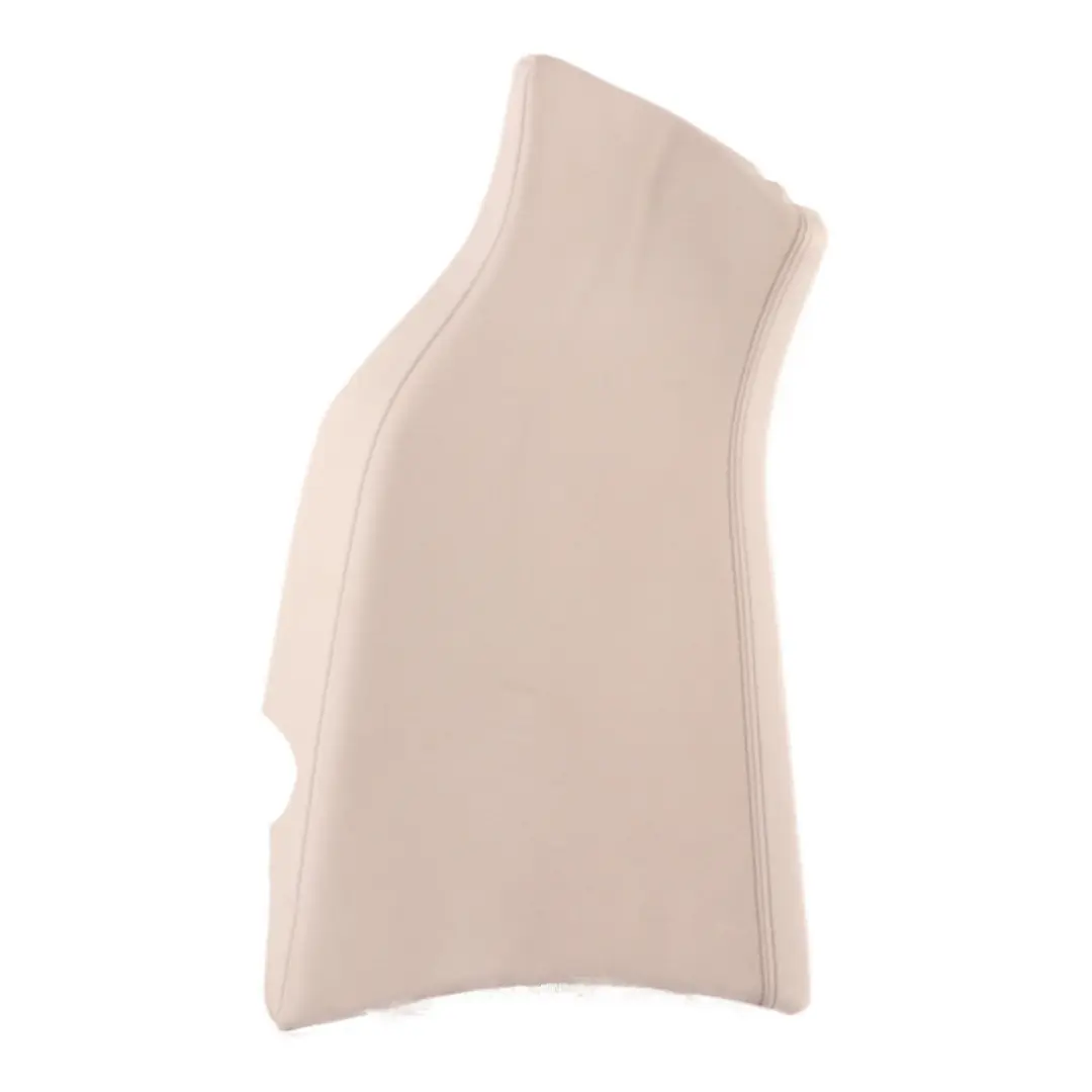 Finisher Left N/S Bench Side Lateral Cover Ivory White to BMW F36 LCI Rear Seat with Part number 7482210 BMW F36 LCI Rear Seat Finisher Left N/S Bench Side Lateral Cover Ivory White - SKU 7482210 - Part number 7482210