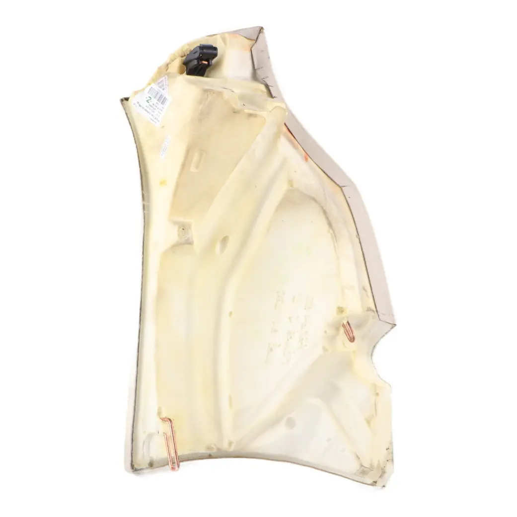 Finisher Left N/S Bench Side Lateral Cover Ivory White to BMW F36 LCI Rear Seat with Part number 7482210 BMW F36 LCI Rear Seat Finisher Left N/S Bench Side Lateral Cover Ivory White - SKU 7482210 - Part number 7482210