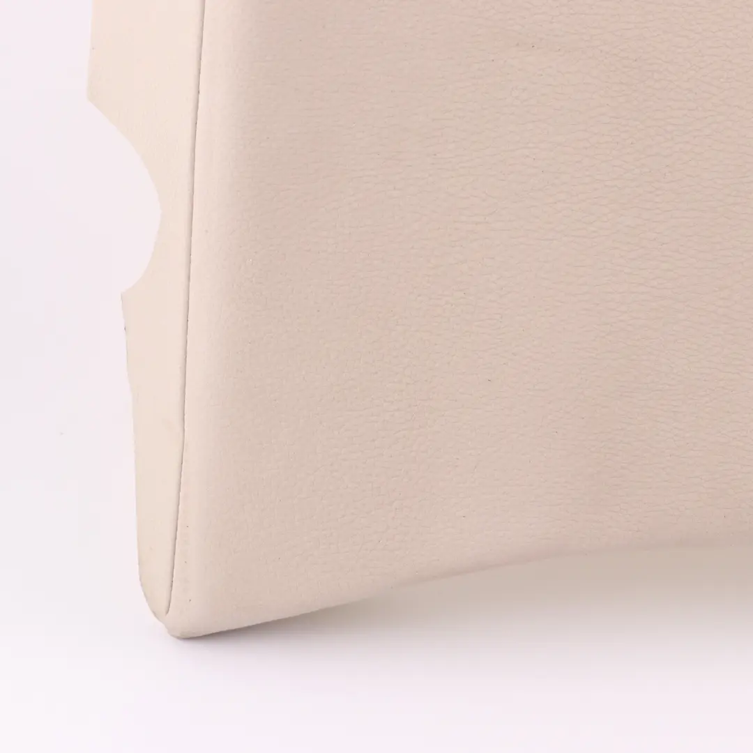 Finisher Left N/S Bench Side Lateral Cover Ivory White to BMW F36 LCI Rear Seat with Part number 7482210 BMW F36 LCI Rear Seat Finisher Left N/S Bench Side Lateral Cover Ivory White - SKU 7482210 - Part number 7482210