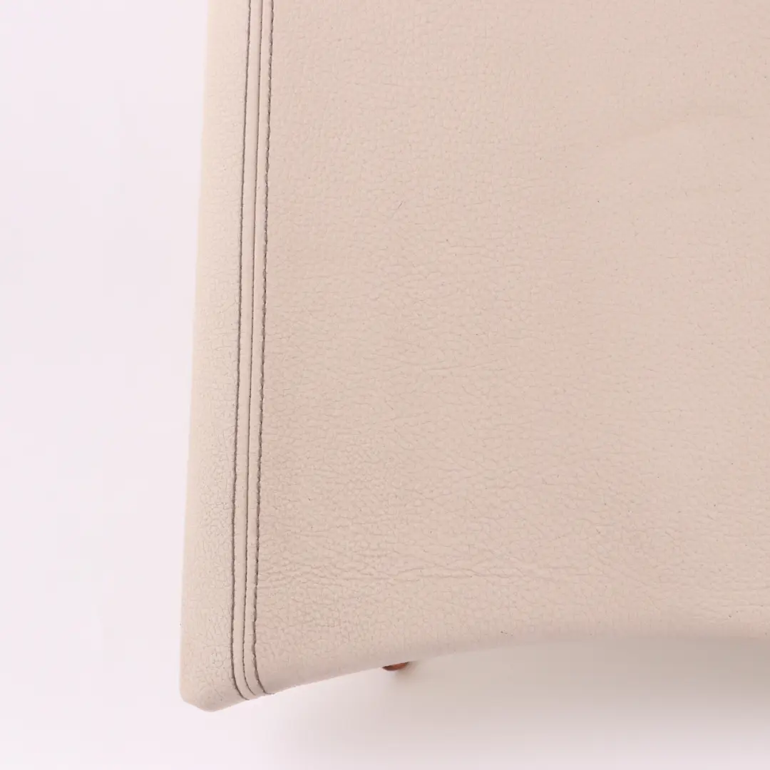 BMW F36 LCI Rear Seat Finisher Right O/S Bench Side Lateral Cover Ivory White - SKU 7482211 - Part number 7482211