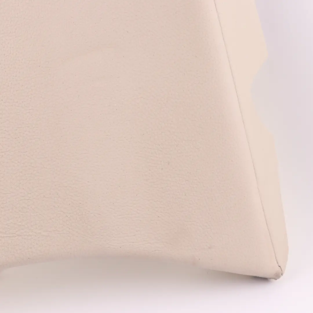 BMW F36 LCI Rear Seat Finisher Right O/S Bench Side Lateral Cover Ivory White - SKU 7482211 - Part number 7482211