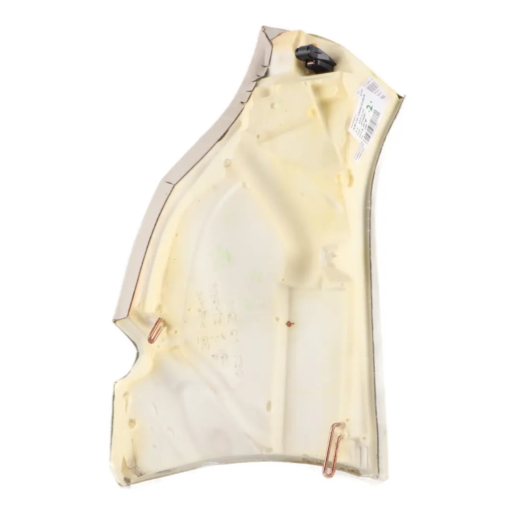 Finisher Right O/S Bench Side Lateral Cover Ivory White to BMW F36 LCI Rear Seat with Part number 7482211 BMW F36 LCI Rear Seat Finisher Right O/S Bench Side Lateral Cover Ivory White - SKU 7482211 - Part number 7482211