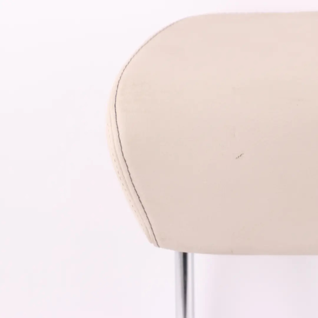 Headrest BMW F36 Rear Left Right N/O/S Leather Dakota Ivory White to Seat with Part number 7482212 Seat Headrest BMW F36 Rear Left Right N/O/S Leather Dakota Ivory White - SKU 7482212 - Part number 7482212