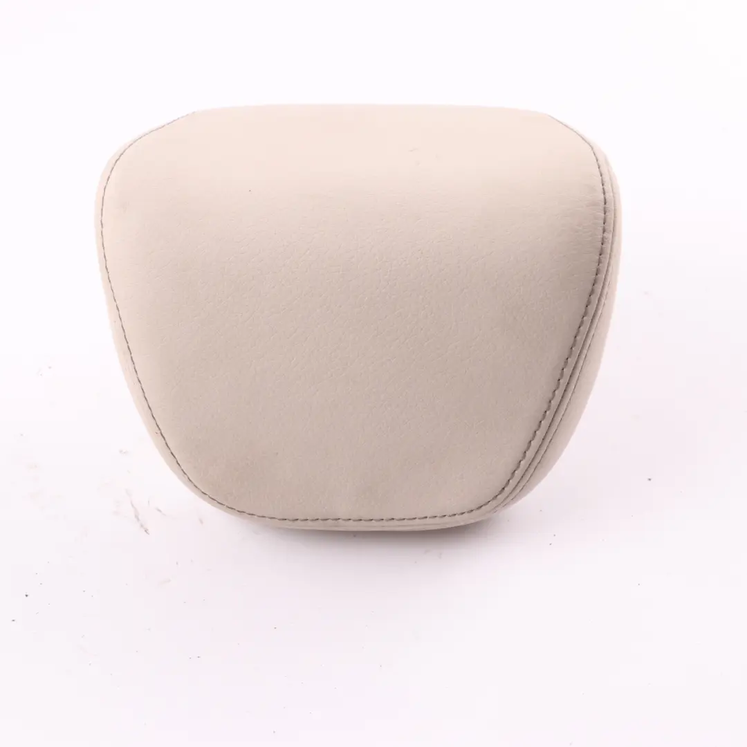 Headrest BMW F36 Rear Left Right N/O/S Leather Dakota Ivory White to Seat with Part number 7482212 Seat Headrest BMW F36 Rear Left Right N/O/S Leather Dakota Ivory White - SKU 7482212 - Part number 7482212