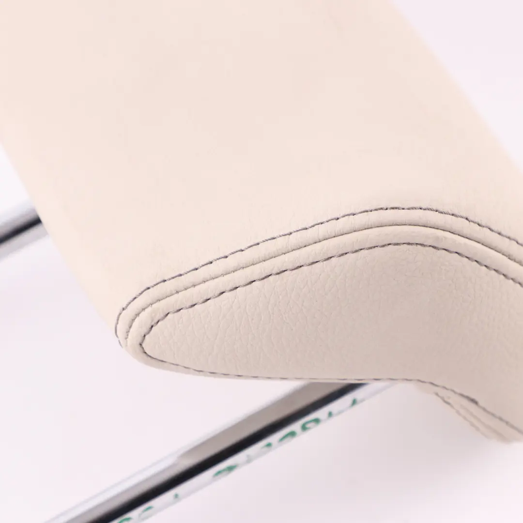 BMW F36 Seat Headrest Rear Left Right N/O/S Leather Dakota Ivory White - SKU 7482212 - Part number 7482212