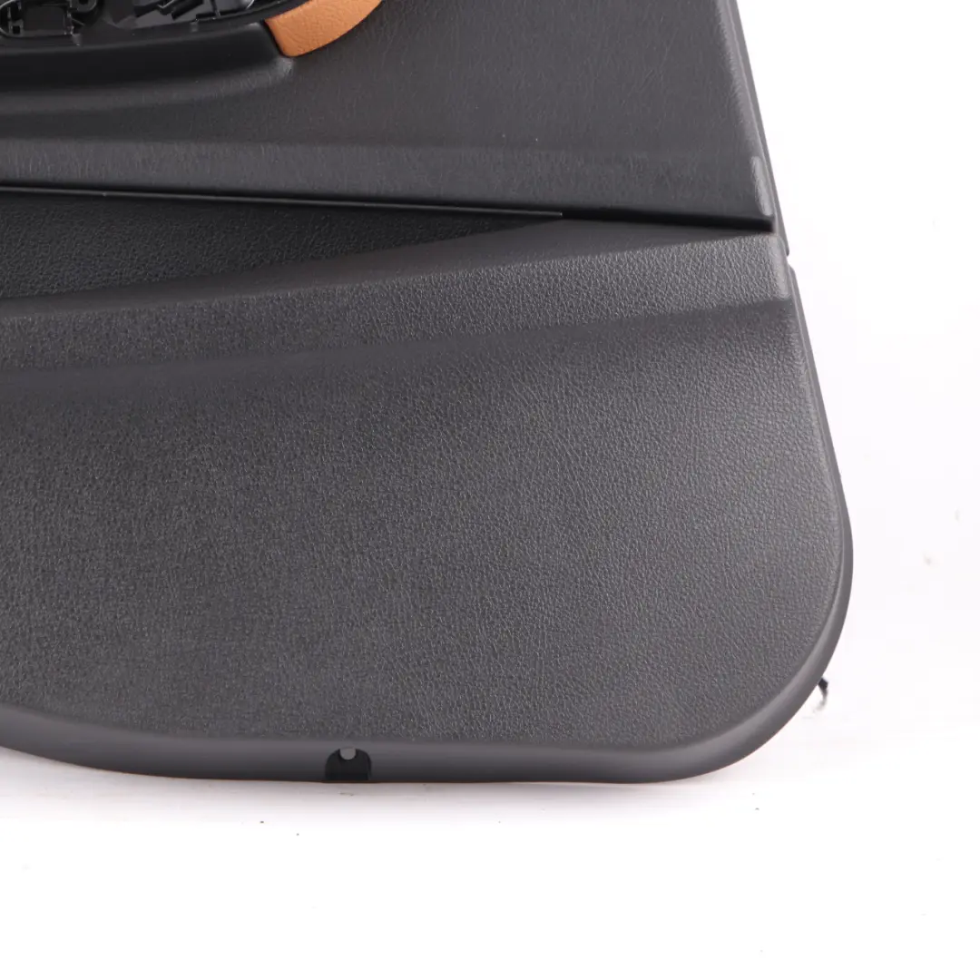 BMW F20 Door Card Trim Rear Left N/S Lining Leather Dakota Cognac Brown - SKU 7482601 - Part number 7482601