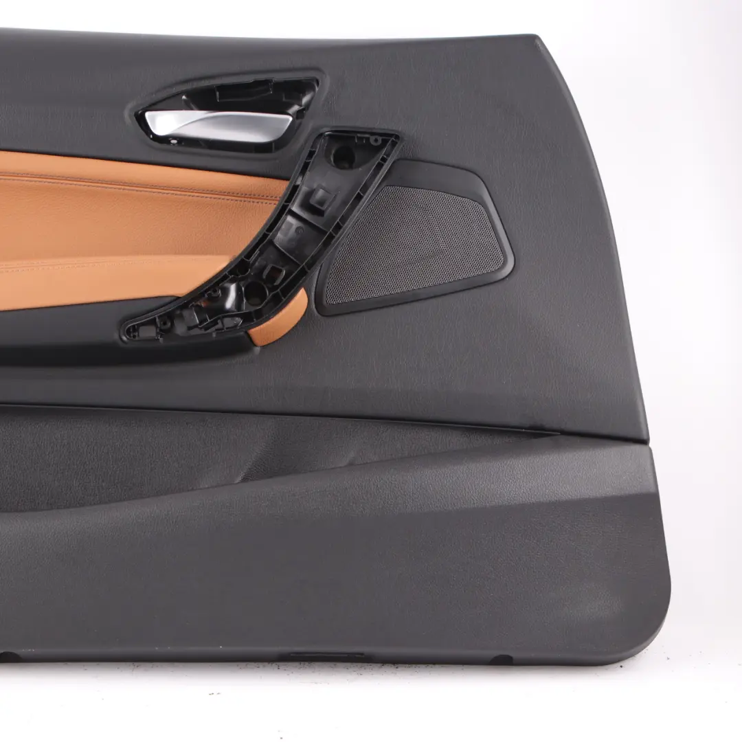BMW F20 Door Card Trim Front Left N/S Lining Leather Dakota Cognac Brown - SKU 7482605 - Part number 7482605