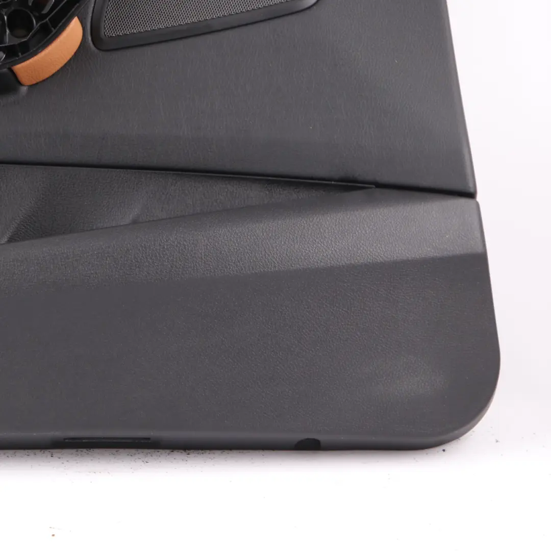 Door Card Trim Front Left N/S Lining Leather Dakota Cognac Brown to BMW F20 with Part number 7482605 BMW F20 Door Card Trim Front Left N/S Lining Leather Dakota Cognac Brown - SKU 7482605 - Part number 7482605