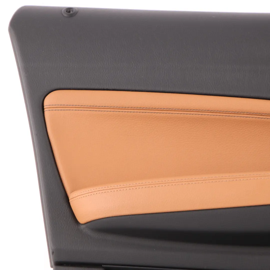 BMW F20 Door Card Trim Front Left N/S Lining Leather Dakota Cognac Brown - SKU 7482605 - Part number 7482605