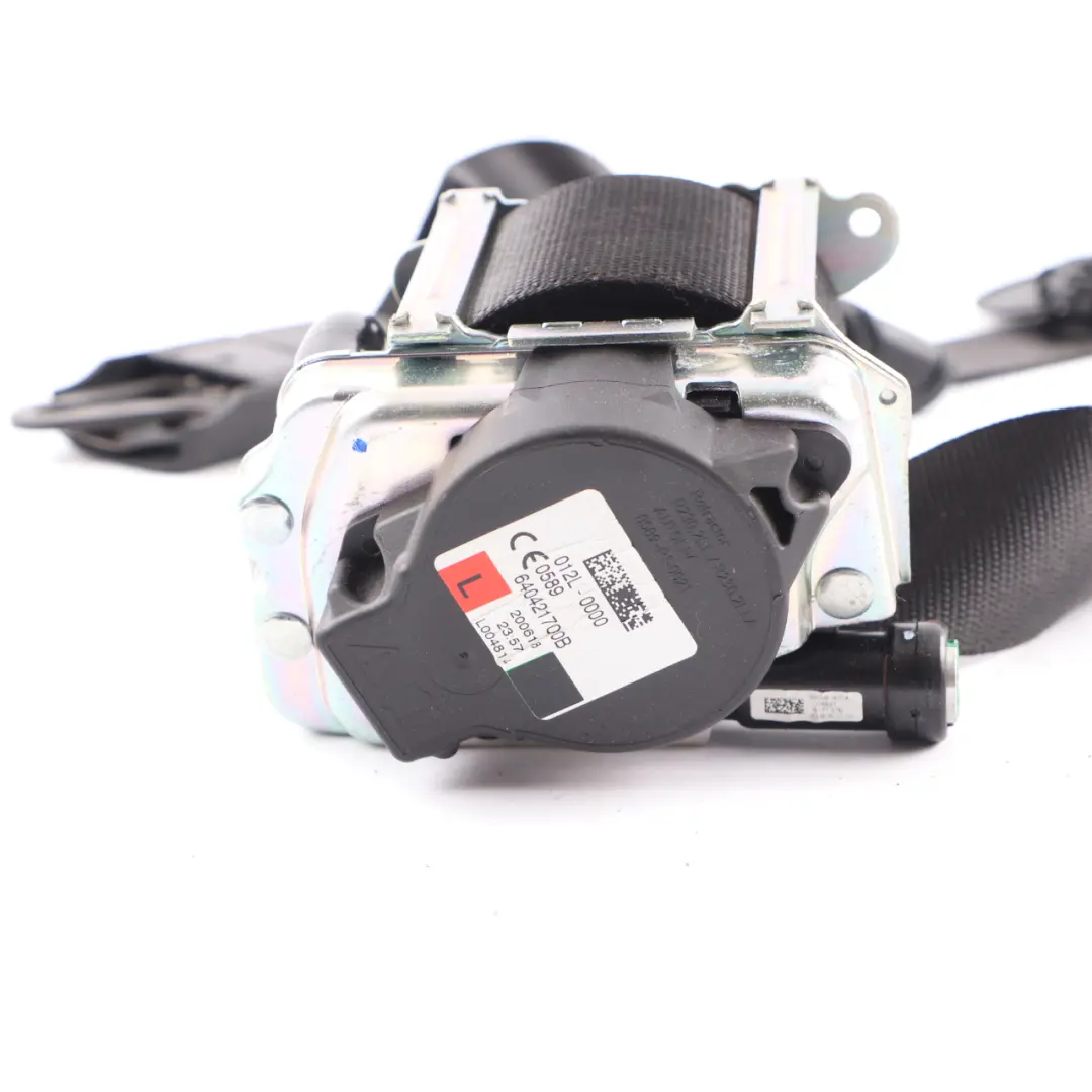 Cintura sicurezza superiore anteriore sinistra nera per Mini Countryman F60 con numero di parte 7483349 Mini Countryman F60 Cintura sicurezza superiore anteriore sinistra nera - SKU 7483349 - Numero di parte 7483349