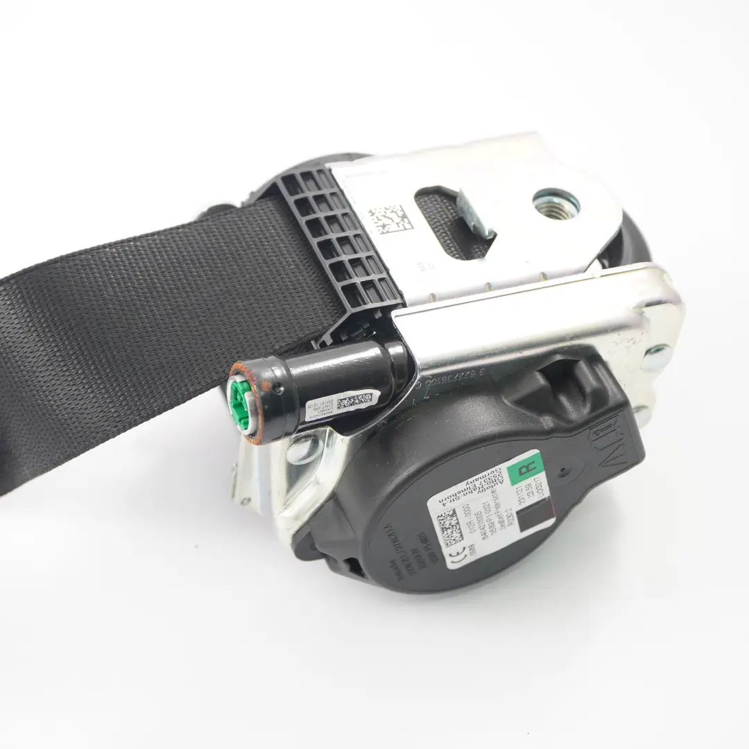 Cintura sicurezza superiore anteriore destra nera per Mini Countryman F60 con numero di parte 7483350 Mini Countryman F60 Cintura sicurezza superiore anteriore destra nera - SKU 7483350 - Numero di parte 7483350