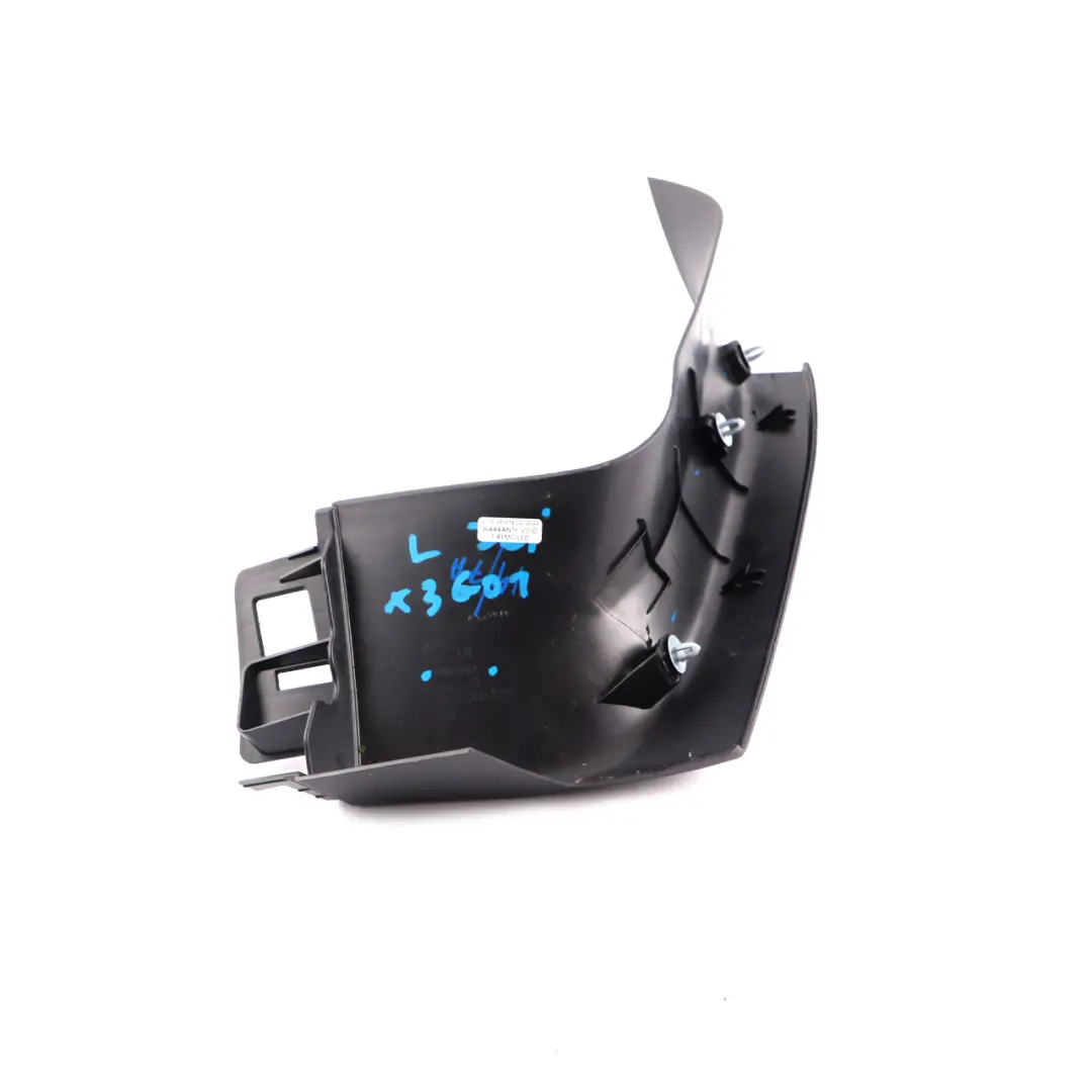 Boot Lid Trim Rear Left N/S Cover Panel Black 7403761 to BMW X3 G01 Tailgate with Part number 7484141 BMW X3 G01 Tailgate Boot Lid Trim Rear Left N/S Cover Panel Black 7403761 - SKU 7484141 - Part number 7484141