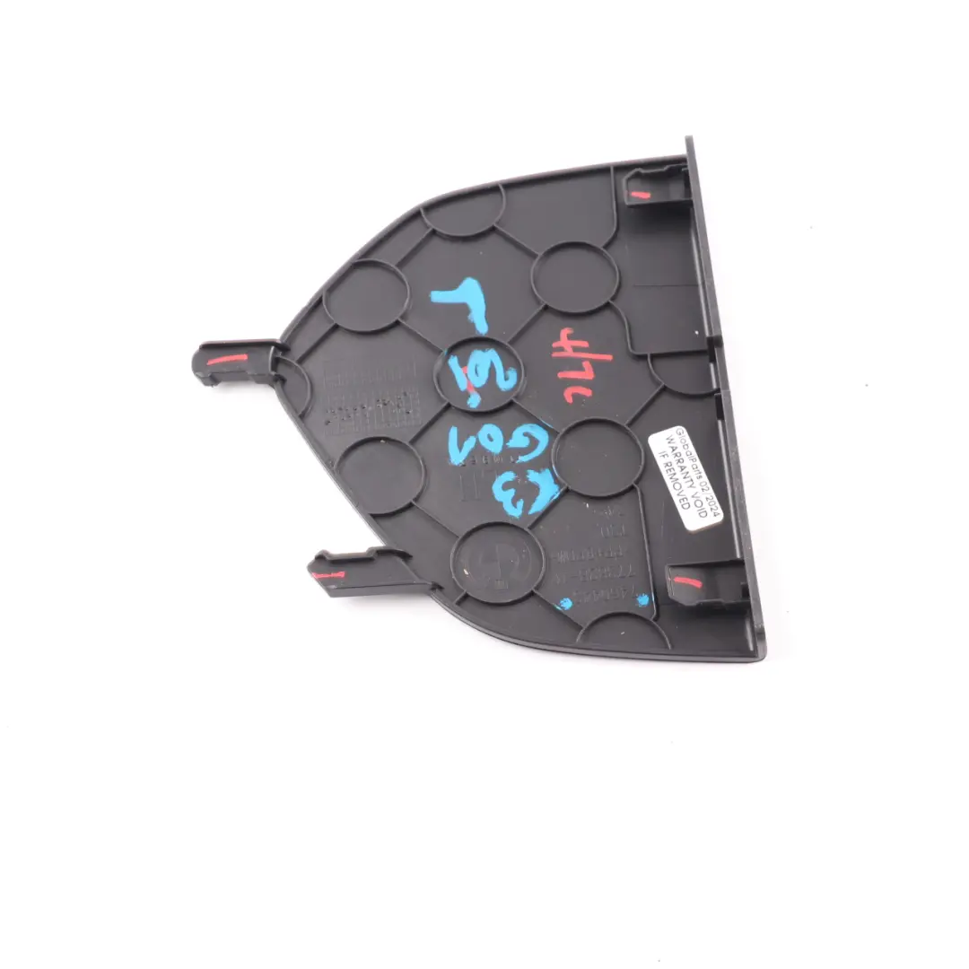 Boot Lid Trim Rear Left N/S Cover Panel Black 7460443 to BMW X3 G01 Tailgate with Part number 7484143 BMW X3 G01 Tailgate Boot Lid Trim Rear Left N/S Cover Panel Black 7460443 - SKU 7484143 - Part number 7484143