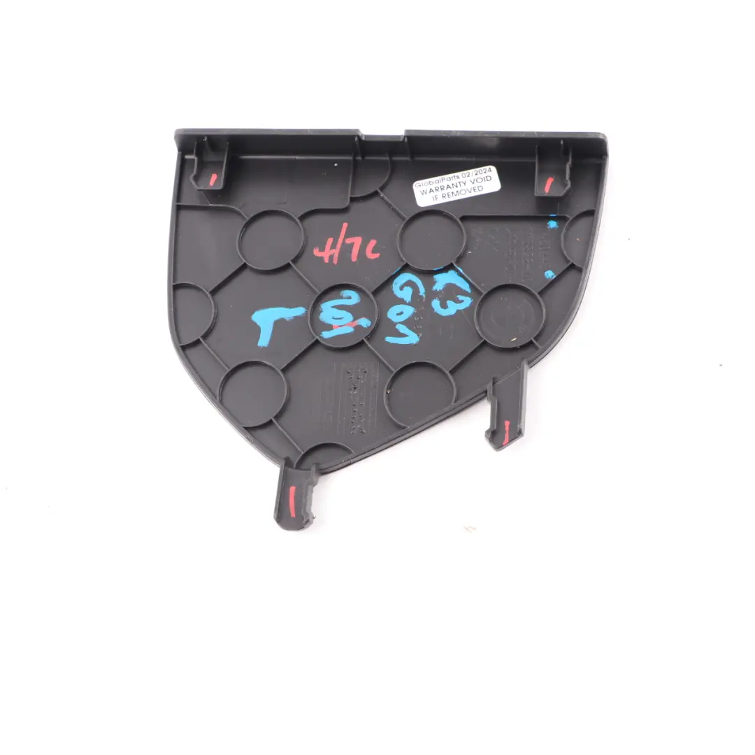 Boot Lid Trim Rear Left N/S Cover Panel Black 7460443 to BMW X3 G01 Tailgate with Part number 7484143 BMW X3 G01 Tailgate Boot Lid Trim Rear Left N/S Cover Panel Black 7460443 - SKU 7484143 - Part number 7484143