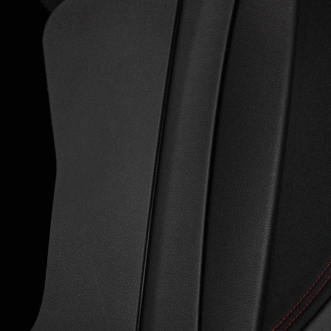 BMW F22 LCI Panneau latéral de garniture arrière gauche tissu Anthracite Rouge - SKU 7485991 - Numéro de pièce 7485991