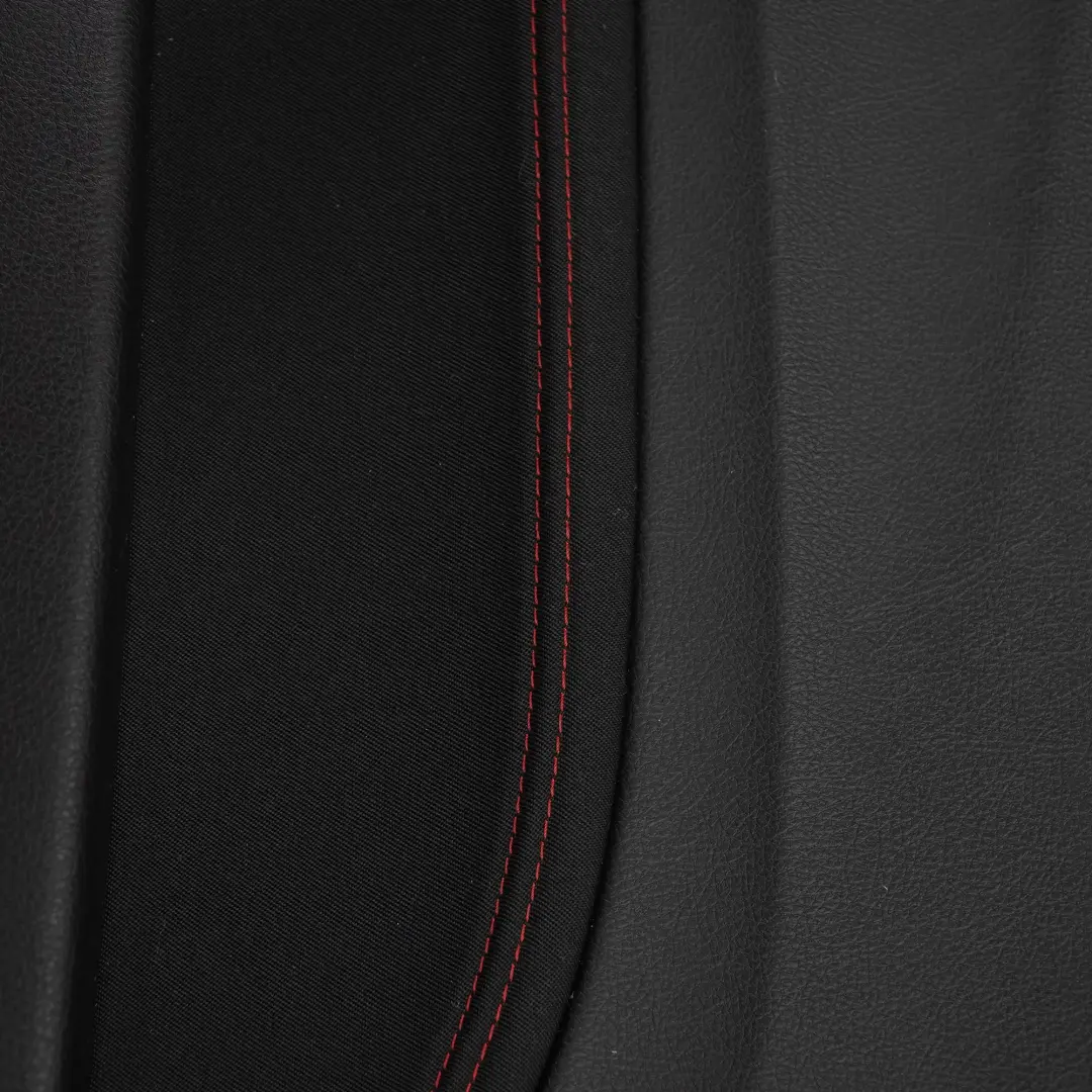 BMW F22 LCI Panneau latéral de garniture arrière gauche tissu Anthracite Rouge - SKU 7485991 - Numéro de pièce 7485991