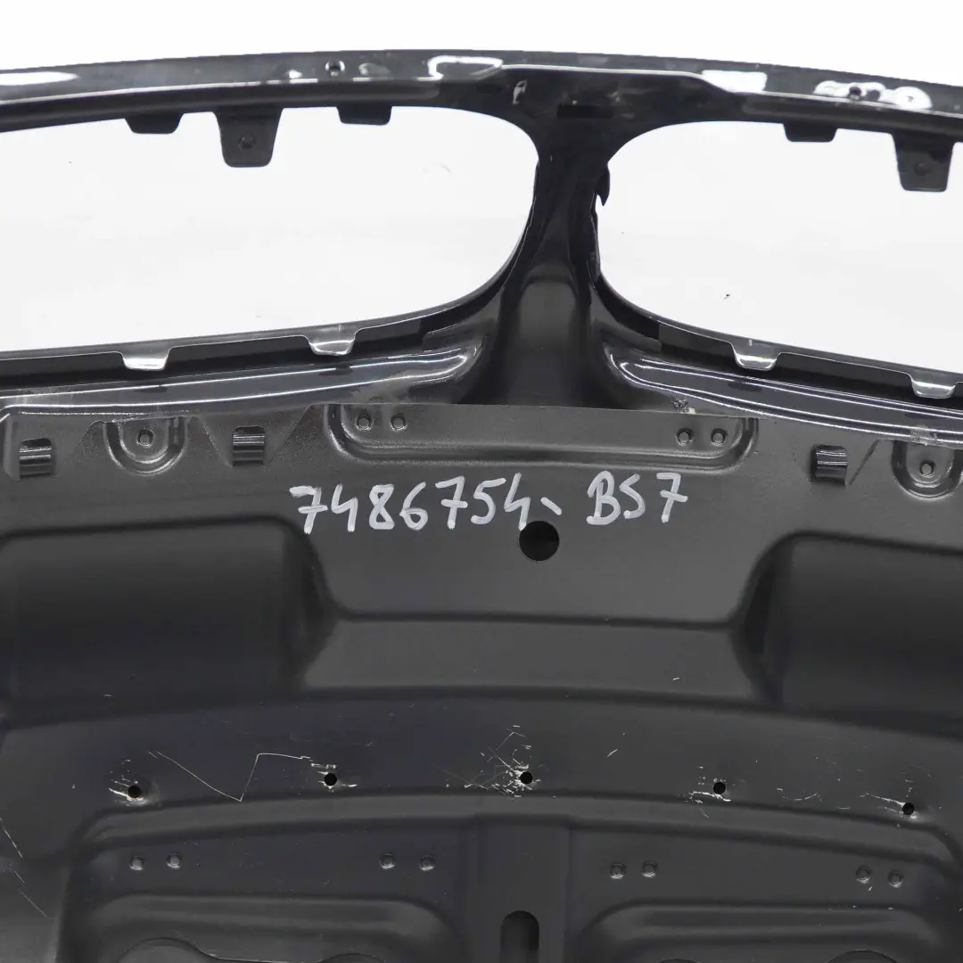  Hood Bonnet BMW X5 E70 Covering Panel Black Sapphire Metallic - 475 - SKU 7486754-BS7 - Part number 7486754