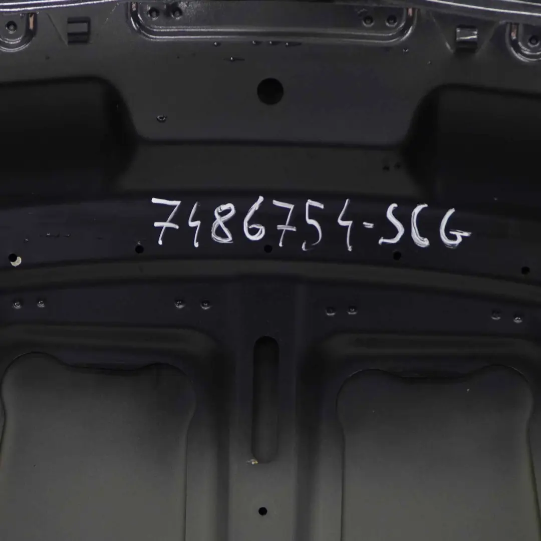 Hood Bonnet BMW X5 E70 Covering Panel Spacegrau Space Grey Metallic - A52 to with Part number 7486754 Hood Bonnet BMW X5 E70 Covering Panel Spacegrau Space Grey Metallic - A52 - SKU 7486754-SCG - Part number 7486754