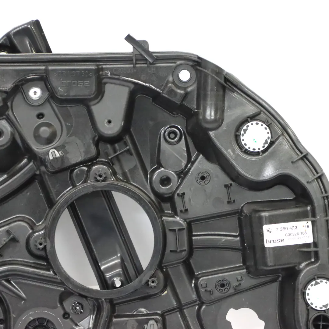 Lève-personne BMW G30 G31 Porte Avant Gauche Porte-régulateur de fenêtre 7360423 pour à propos du numéro de pièce 7487085 Lève-personne BMW G30 G31 Porte Avant Gauche Porte-régulateur de fenêtre 7360423 - SKU 7487085-1 - Numéro de pièce 7487085