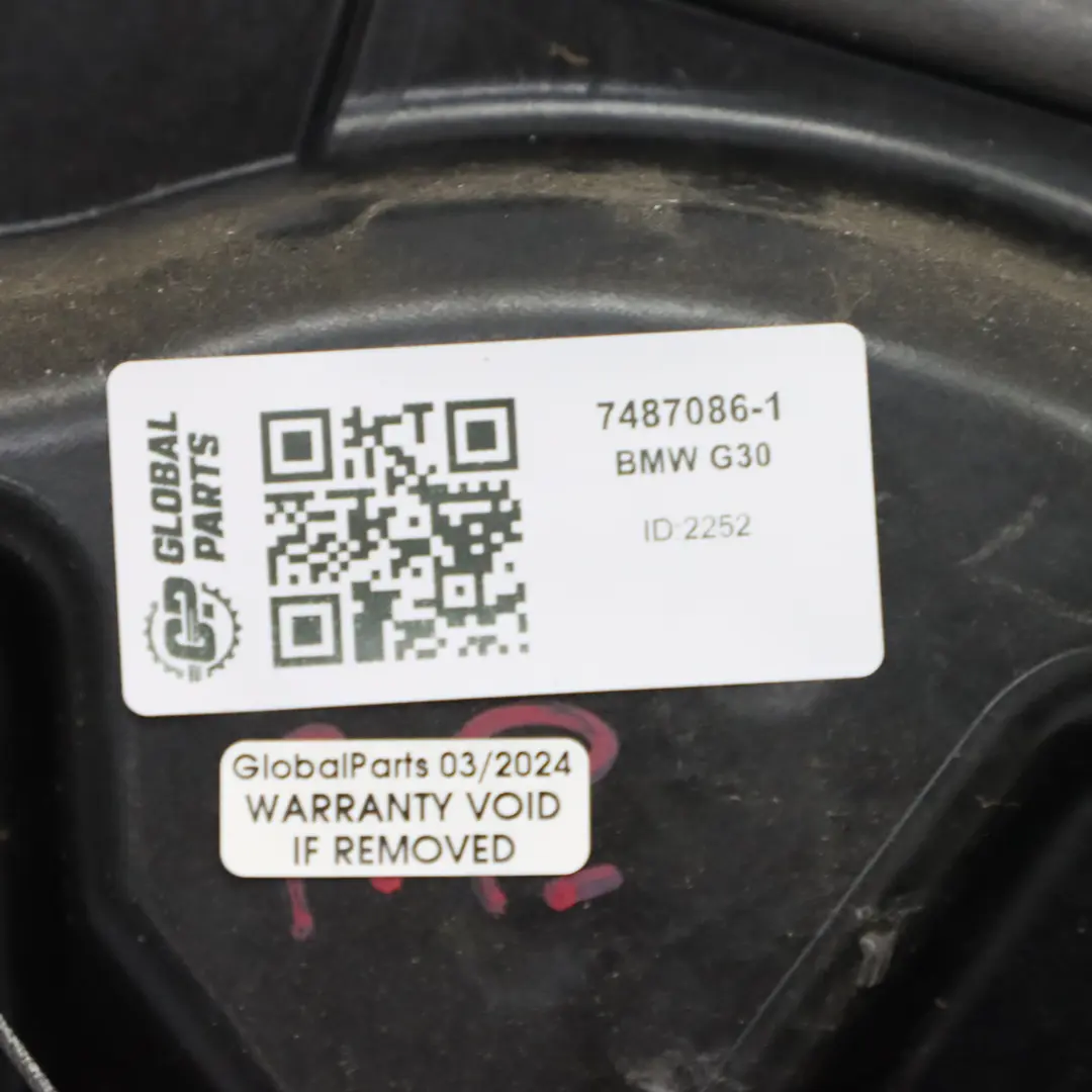  Portaelevador BMW G30 G31 Puerta Delantera Derecha Portaelevador 7360424 - SKU 7487086-1 - Número de pieza 7487086
