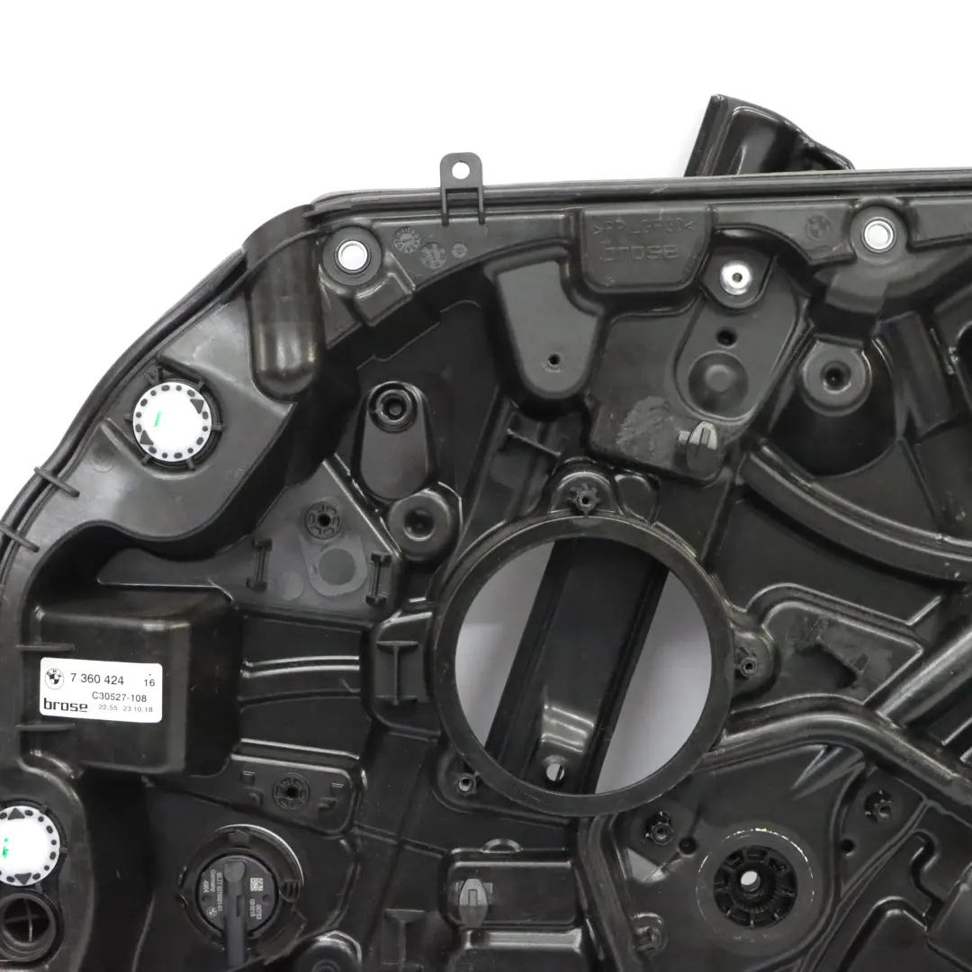 BMW G30 G31 Wspornik Drzwi Przód Prawy Mechanizm Podnośnik Szyby 7360424 - SKU 7487086-1 - Numer Części 7487086