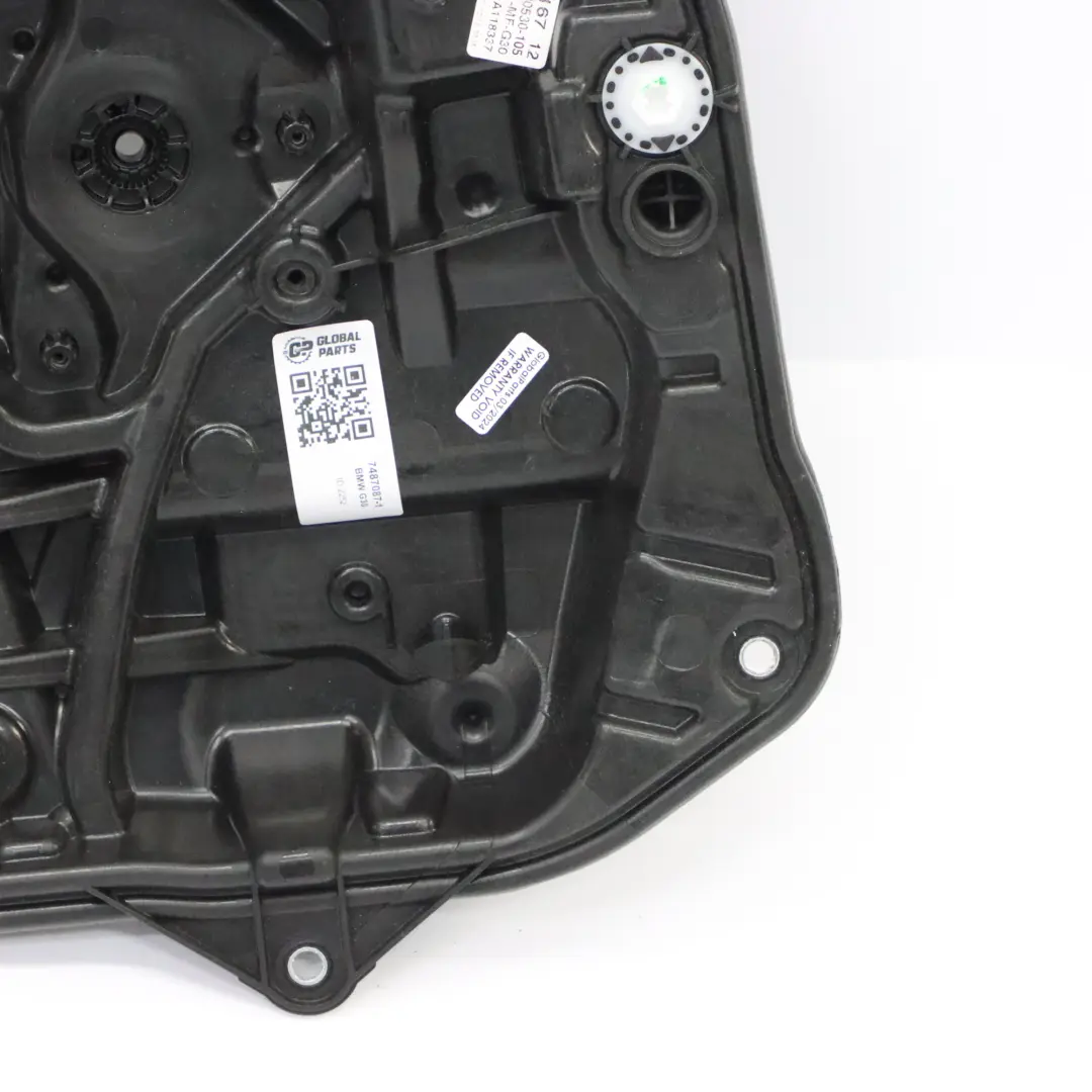 BMW G30 G31 F90 M5 Podośnik Szyby Mechanizm Tylny Lewy 7365167 - SKU 7487087-1 - Numer Części 7487087