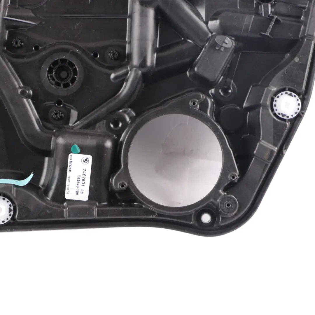  Lifter BMW G01 Rear Door Left N/S Window Regulator Carrier Panel Cover - SKU 7487601 - Part number 7487601