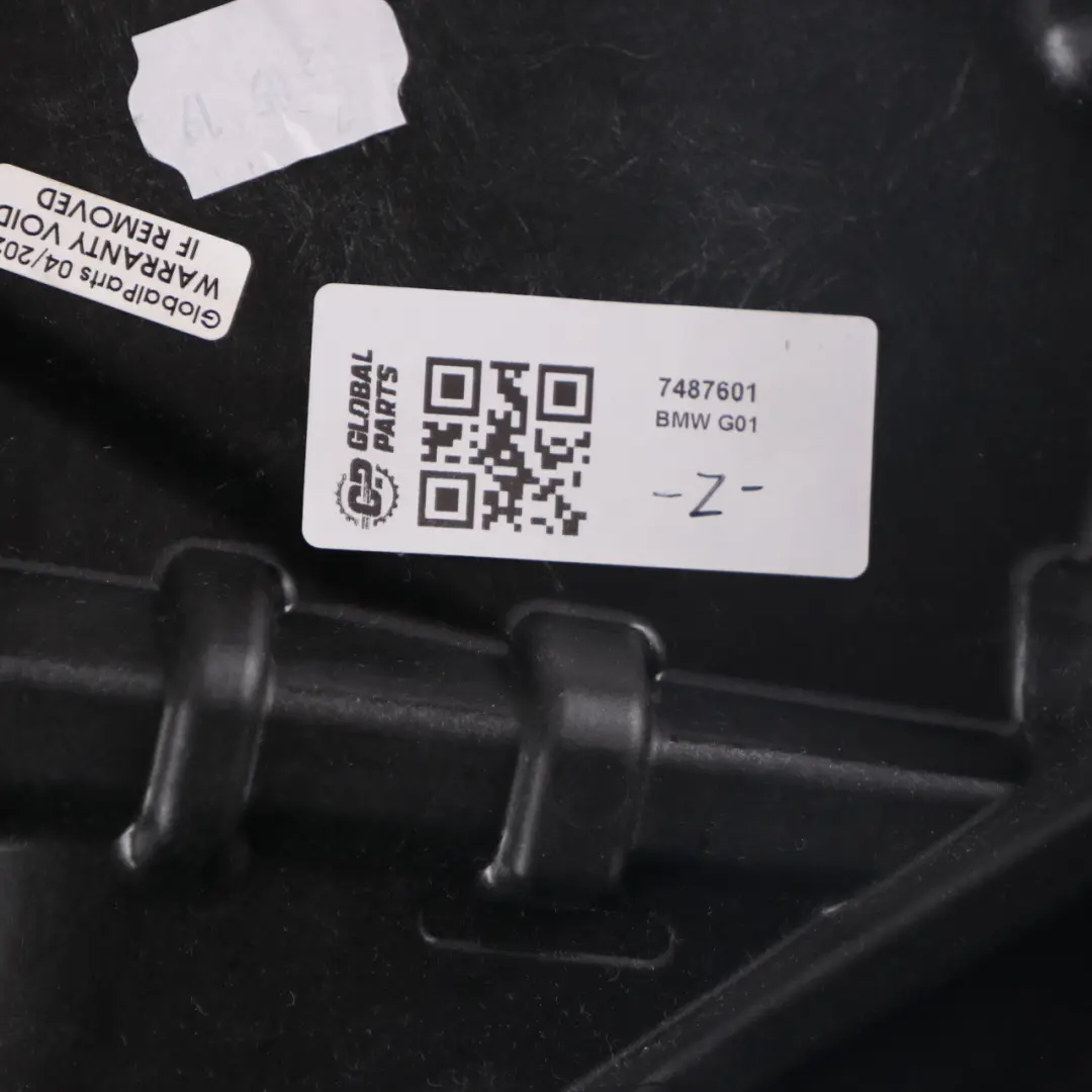 Lifter BMW G01 Rear Door Left N/S Window Regulator Carrier Panel Cover to with Part number 7487601 Lifter BMW G01 Rear Door Left N/S Window Regulator Carrier Panel Cover - SKU 7487601 - Part number 7487601