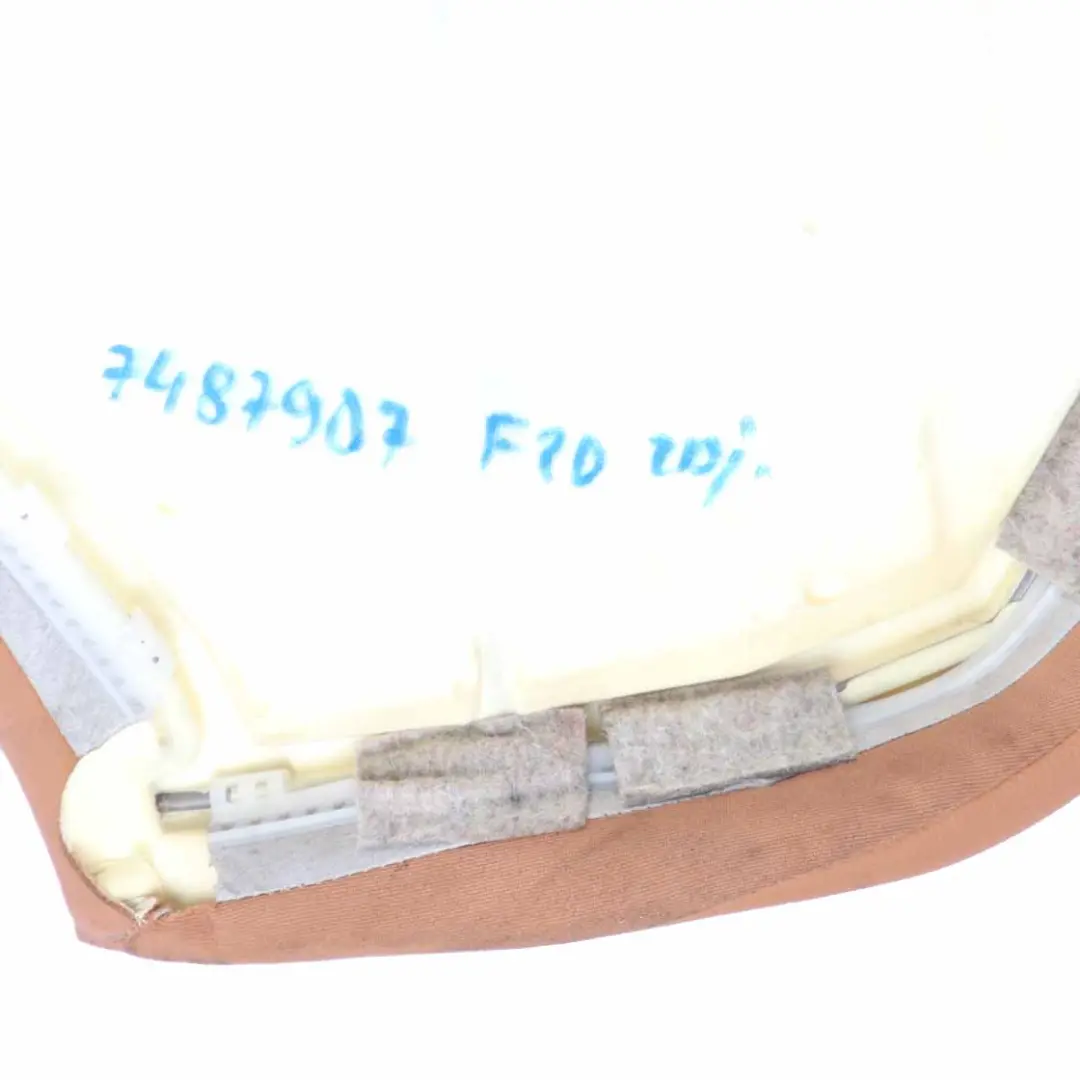 Bench Couch Sofa Covering Leather Dakota Cognac Brown to BMW F20 Rear Seat with Part number 7487907 BMW F20 Rear Seat Bench Couch Sofa Covering Leather Dakota Cognac Brown - SKU 7487907 - Part number 7487907