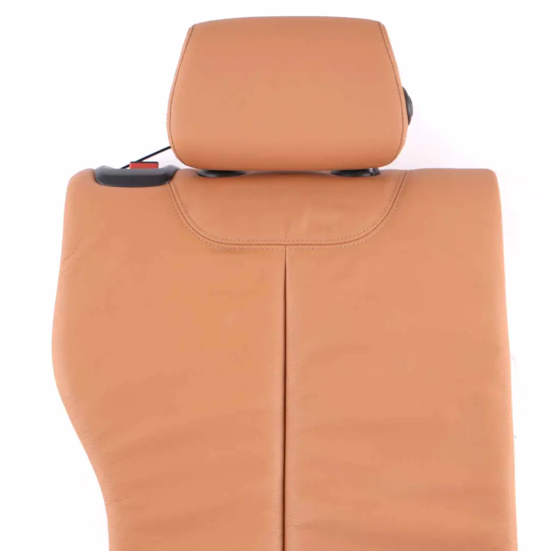 Backrest Right O/S Bench Cover F21 Leather Dakota Cognac Brown to BMW F20 Rear Seat with Part number 7488402 BMW F20 Rear Seat Backrest Right O/S Bench Cover F21 Leather Dakota Cognac Brown - SKU 7488402 - Part number 7488402