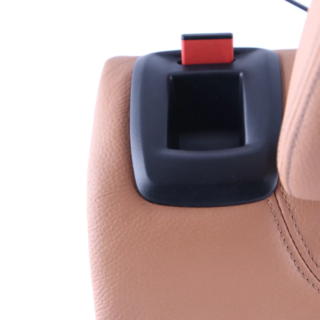 BMW F20 Rear Seat Backrest Right O/S Bench Cover F21 Leather Dakota Cognac Brown - SKU 7488402 - Part number 7488402