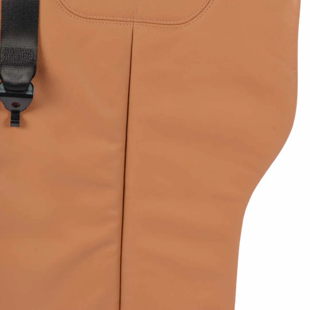 Backrest Left N/S Bench Cover F21 Leather Cognac Brown to BMW F20 LCI Rear Seat with Part number 7488403 BMW F20 LCI Rear Seat Backrest Left N/S Bench Cover F21 Leather Cognac Brown - SKU 7488403 - Part number 7488403