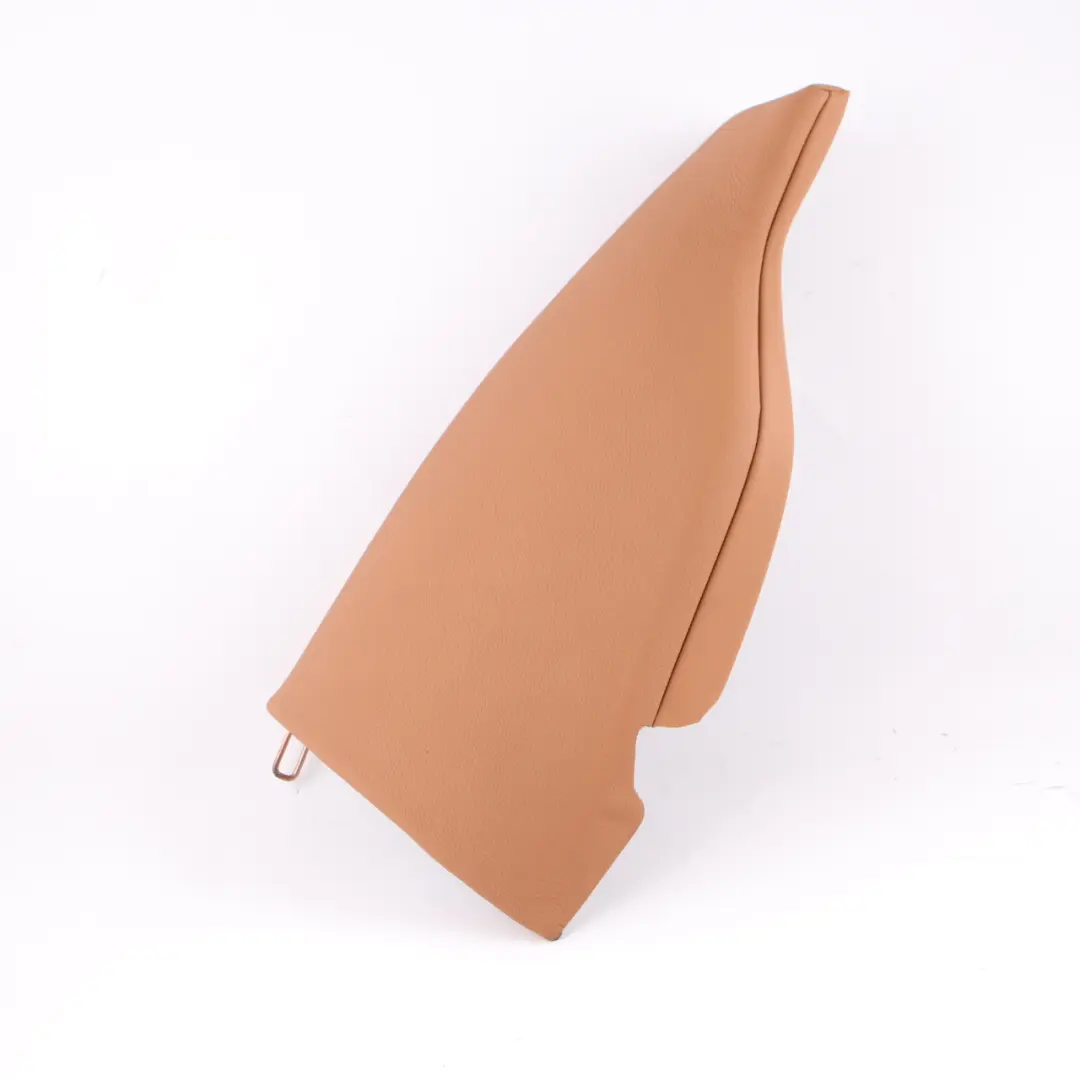 Finisher Rear Right O/S Side Panelling Cover Leather Cognac to BMW F20 F21 Seat with Part number 7488420 BMW F20 F21 Seat Finisher Rear Right O/S Side Panelling Cover Leather Cognac - SKU 7488420 - Part number 7488420