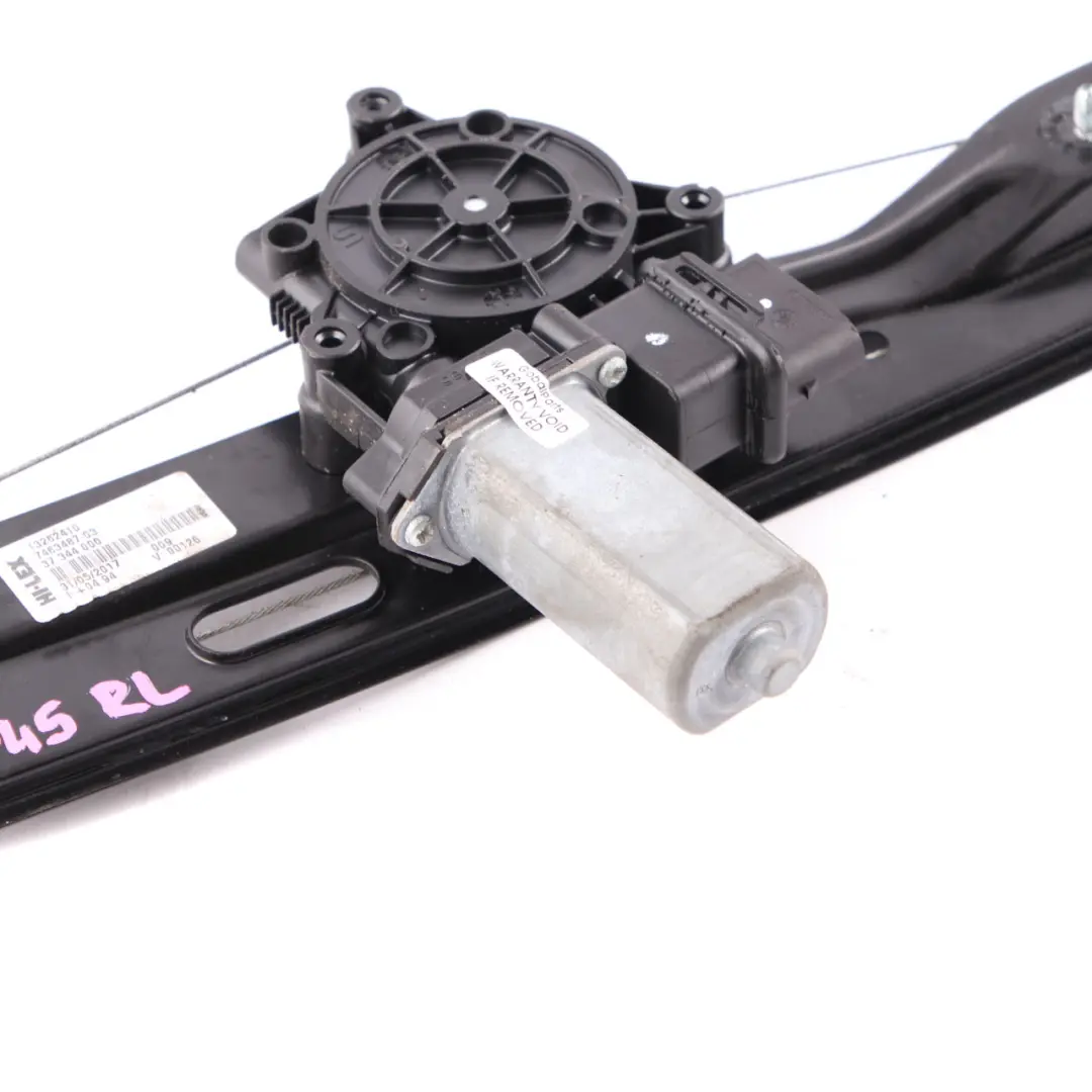 Door Window Lifter BMW F45 Active Tourer Motor Rear Left N/S 7463487 to with Part number 2579945 Door Window Lifter BMW F45 Active Tourer Motor Rear Left N/S 7463487 - SKU 7490193-1 - Part number 2579945