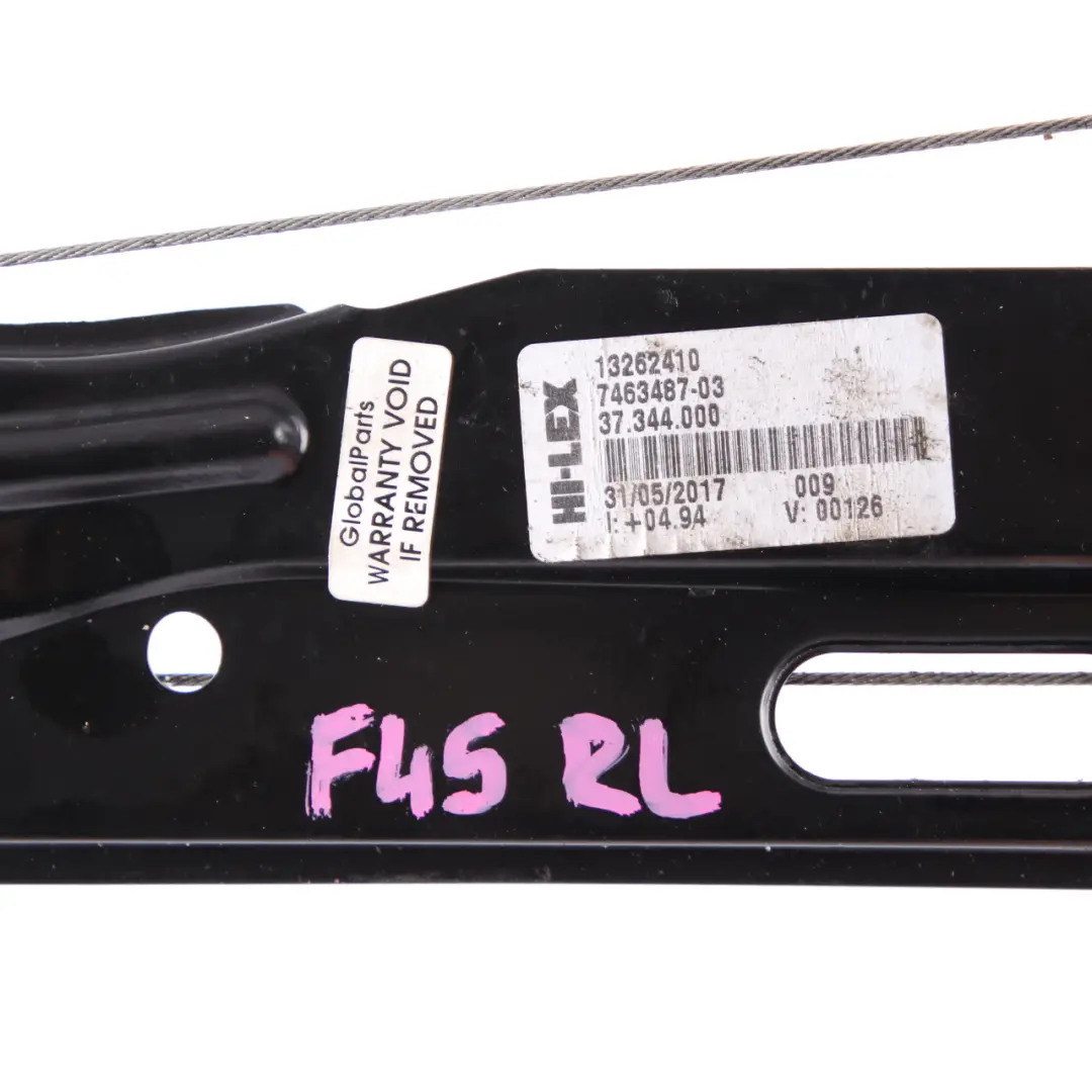 Door Window Lifter BMW F45 Active Tourer Motor Rear Left N/S 7463487 to with Part number 2579945 Door Window Lifter BMW F45 Active Tourer Motor Rear Left N/S 7463487 - SKU 7490193-1 - Part number 2579945