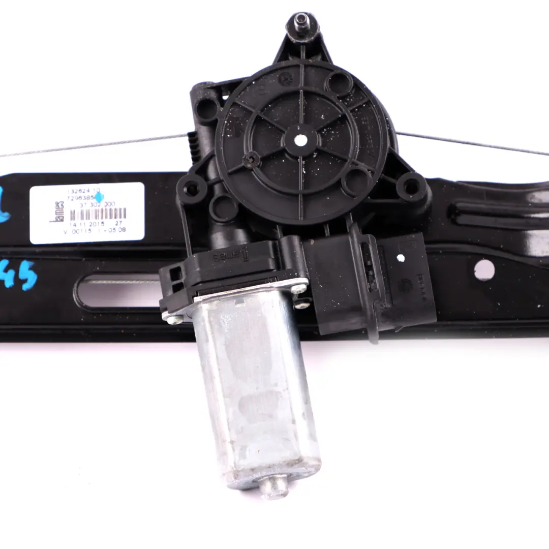 BMW 2 F45 Active Tourer Lève-vitre de porte avec moteur arrière gauche 7296385 - SKU 7490193 - Numéro de pièce 2579945