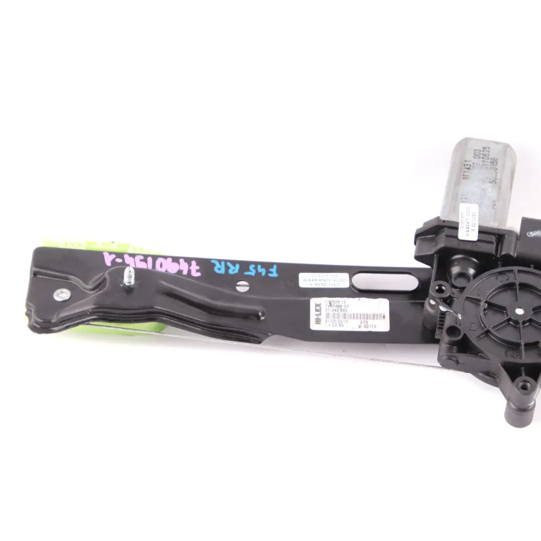 Elevalunas BMW F45 Active Tourer Motor Puerta Trasera Derecha 7463488 - SKU 7490194-1 - Número de pieza 2579945