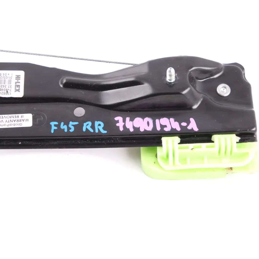  Elevalunas BMW F45 Active Tourer Motor Puerta Trasera Derecha 7463488 - SKU 7490194-1 - Número de pieza 2579945