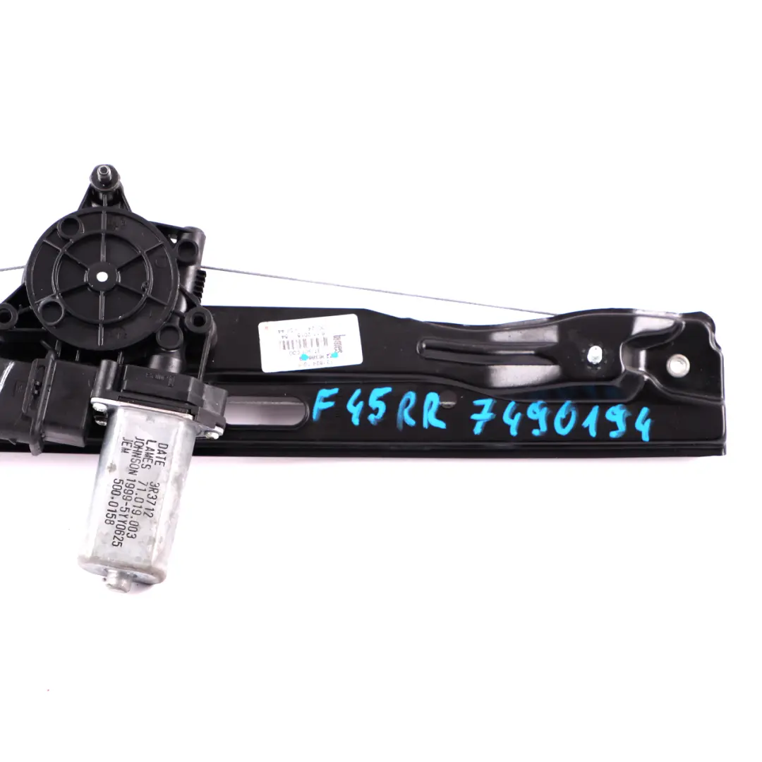 Elevalunas Con Motor Trasero Derecho 7296386 para BMW 2 F45 Active Tourer con número de pieza 2579945 BMW 2 F45 Active Tourer Elevalunas Con Motor Trasero Derecho 7296386 - SKU 7490194 - Número de pieza 2579945