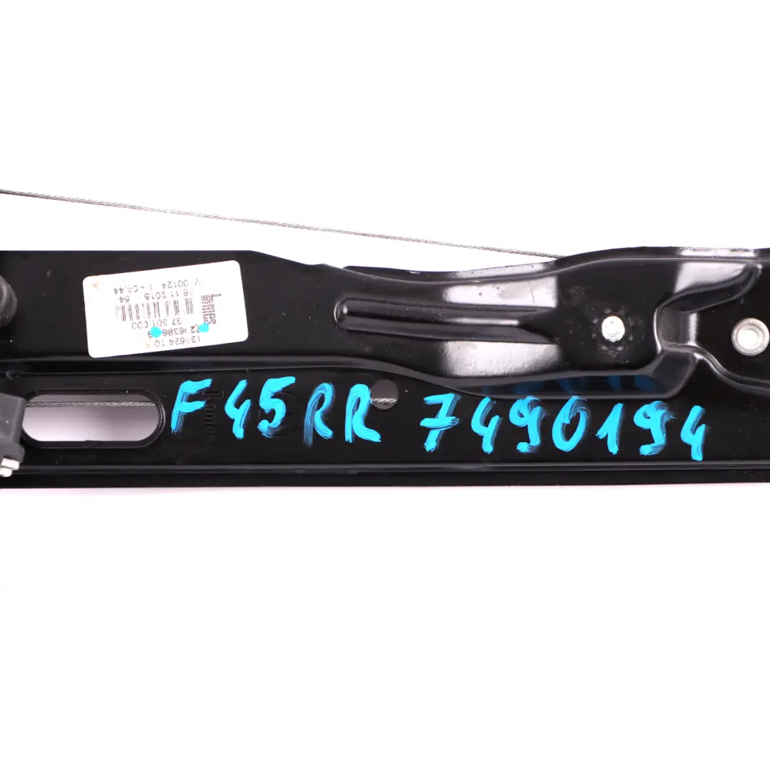 BMW F45 Active Tourer Door Window Lifter With Motor Rear Right O/S 7296386 - SKU 7490194 - Part number 2579945